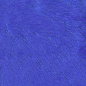 60-Wide-Faux-Fur-Luxury-Shag-Royal-Blue-Fabric-By-The-Yard