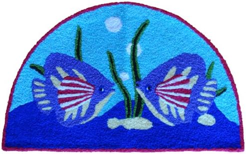 Fish Friends Handmade Accent Rug