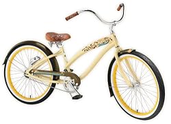 Nirve Lahaina Women's 3-Speed Automatic Shifting Cruiser Bike (Cocoa Butter)