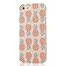 iPhone SE Case,iPhone 5/5S Case -MOLLYCOOCLE® Coloful Painted PC Hard Shell Protective Cover for iPhone SE/ 5 /5S - Pineapple Pattern