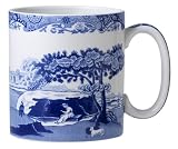 Spode Blue Italian Set of 4 Mugs 9 ounces