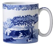 Spode Blue Italian Set of 4 Mugs 9 ounces