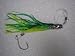Saltwater Fishing Lure Green and Yellow Dolphin Death Rigged Lure FREE SHIPPING AND 1...