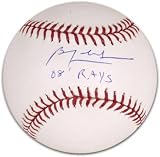 Ben Zobrist Autographed Baseball with 2008 Rays Inscription