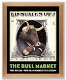 Will Bullas - The Bull Market - Gold Frame 22.5