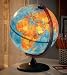 Orion Relief Globe - Illuminated with Non-Tip Base