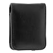 Premium Black Flip Leather Case with Belt Clip for Apple 3rd Generation iPod Nano 4GB 8GB