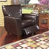 IMAGE OF Santiago Bycast Leather Recliner