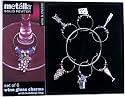 Wine Glass Charms - Wine and Cheese