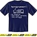Sprüche Shirt Büro Programmierer Computer : programmer: an organism that turns ... (Größe: M) (T-Shirt) inkl Absperrband