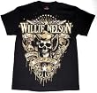 Willie Nelson Genuine Outlaw Men's Black T-shirt