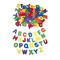 EDUPLAY Moosgummi Gro�e Buchstaben 130 Teile, 6 Farben, 5cm gro�