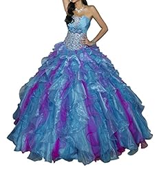 Spaghetti Strap   Ball Gown Quinceanera Dress 