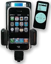 8-in-1 Black Fm Transmitter Car Kit with Remote and Car Adapter for Ipod 3rd, 4th, 5th Generation, Mini, Photo, U2, Nano 2nd Gen, Video, Classic, Touch