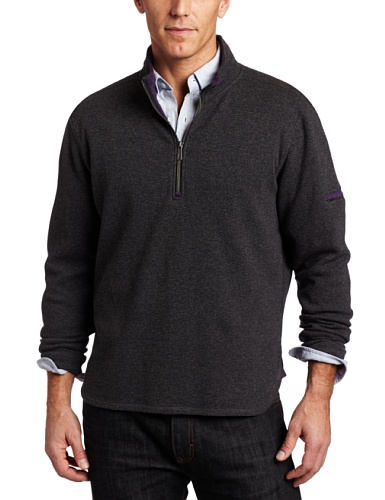 Robert Graham Men's Gunther Quarter Zip Pullover