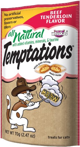 All Natural Temptations Beef Flavor Treats for