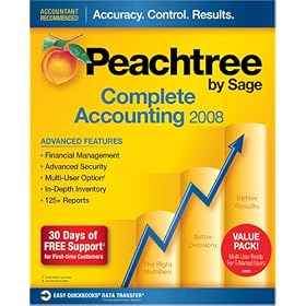 Peachtree Complete Accounting 2008 Multi-User Value Pack