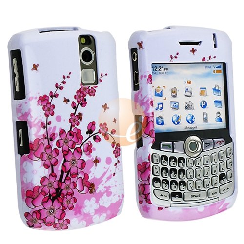 Snap On Protector Case for Blackberry Curve 8300/8310/8320/8330 – Spring Flowers