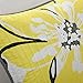 Mizone Allison 4 Piece Coverlet Set, Full/Queen, Yellow/Grey