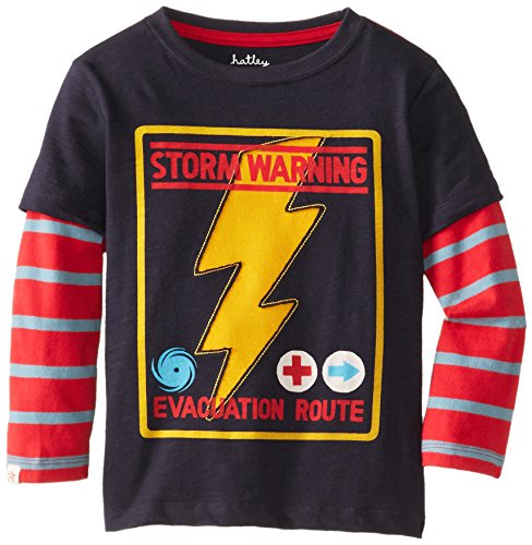 Hatley Little Boys' 2 In 1 Tee - Storm Warning