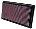 K&N Engine Air Filter: Increase Power & Acceleration, Washable, Premium, Replacement Car Air Filter: Compatible with 1999-2009 JAGUAR/LINCOLN/FORD (S-Type, LS, Thunderbird, Focus RS), 33-2266