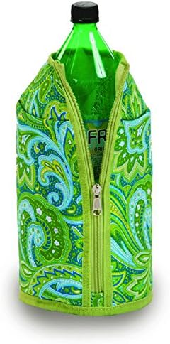 2 Pack-2-Liter Jacket; Green Paisley