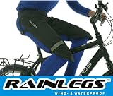 Produkt-Bild: RAINLEGS-Beinsch&uuml;tzer Regenschutz Rainlegs Schwarz Gr. M, winddicht, rei&szlig;fest & extrem wasserdicht