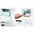 AH7- COMPLETE TOUCH SCREEN AUTODIAL WIRED BURGLAR ALARM SYSTEM WITH MOTION SENSOR/ VIBRATION SENSOR/ EXTENSION SPEAKER AND STROBE SIREN INSURANCE GRADE 3 APPROVED'