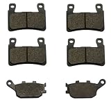 2001-2006 Honda CBR 600 F4i Sport Kevlar Carbon Front & Rear Brake Pads