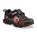 Star Wars Boys Darth Vader Light Up Sneaker Shoes Black Red