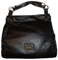 Women's Nine West Purse Handbag Budd Bag Black