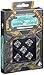 Q WORKSHOP Metal Tech 5D6 Ornamented Dice Set