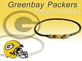 Green Bay Packers Titanium Core Sport Necklace NFL Celebration Sale! Size 21 Inch