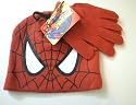 Marvel Spider-Man Knitted 3 Pcs. Gloves Beanie Set - RED