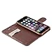 iPhone 6 Plus/6s Plus Wallet Case - Fosmon CADDY-JEANS Slim Leather Case with Inside Card Slots for Apple iPhone 6 Plus/6s Plus (5.5