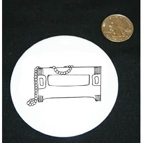 3 button pin printed with royal, black and white, greece, jewelry, art, box, design, pearls,...