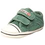 Diesel Infant/Toddler Sweet Hook-And-Loop Stripe Sneaker,Dove/Verdant Green,2 M US Infant