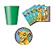 The Lion King Birthday Party Supplies Set Plates Napkins Cups Kit for 16 by Hallmark