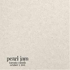 10 5 00 Toronto Canada by  Pearl Jam 
