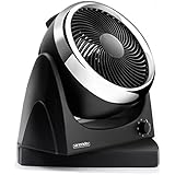 Arendo Tisch-Ventilator / Oszillationsfunktion ca. 100&deg; (schwenkbarer Standfu&szlig;) | Standventilator 25cm (Wandbefestigung m&ouml;glich) | innovative Zirkulationstechnik | Leistungsaufnahme: 30W | hoher Luftdurchsatz | Neigungswinkel verstellbar (90&deg;