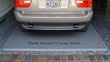 Park Smart Heavy Duty 7.5 x 16 Vinyl Garage Mat - Improved Gray