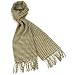 Winter Softer Than Cashmere Warm Ski Snow Scarf Shawl Fringe Houndstooth Brown