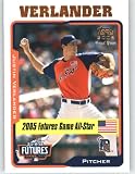 2005 Topps Update #220 Justin Verlander FUT - Detroit Tigers (Prospect / Rookie) (Baseball Cards)