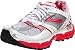 Brooks Women's Glycerin 9 Running Shoe,White/Silver/Pavement/Cerise/Grenadine,11.5 B US
