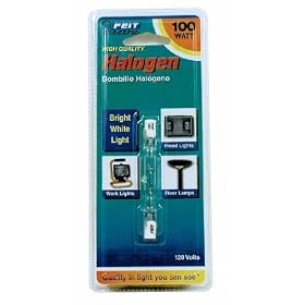 Feit Electric BPQ100T3 CL S 100-Watt T3 Double-Ended Linear Halogen Bulb with RSC Base,... by Feit Electric