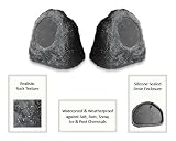 Acoustic Audio RS8GG-2PKG (2) Grey 300 Watt Outdoor Deck Rock Speakers