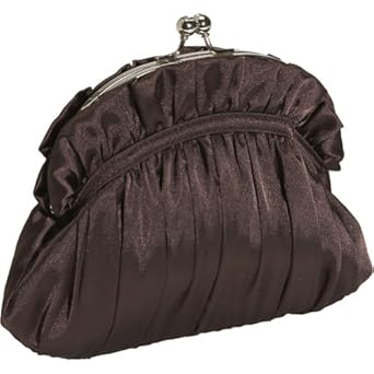 J. Furmani Silk Satin Clutch Bag