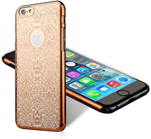 IPHONE 6 Case -Baseus® [Royal Series] Luxury Snow Pattern Premium Clear Hybrid Protector Case Hard Back Cover for iPhone 6 4.7 inch JC137