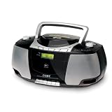 Buy Coby MPCD450 Portable MP3 CD Player with AM FM Tuner and Cassette Deck (Black) 
