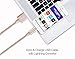 G-POW 3ft 6ft 10ft Nylon Braided Lightning Cable USB Cord Charging Cable for iphone 6s, 6s plus, 6plus, 6,5s 5c 5,iPad Mini, Air,iPad5,iPod. Compatible with iOS9.(Gold)